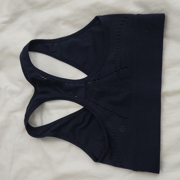 Lot of 4 Lululemon Longline Sports Bra Crop Top sz 4 6 - Picture 10 of 13